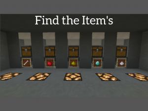 Herunterladen Find the Items zum Minecraft 1.12